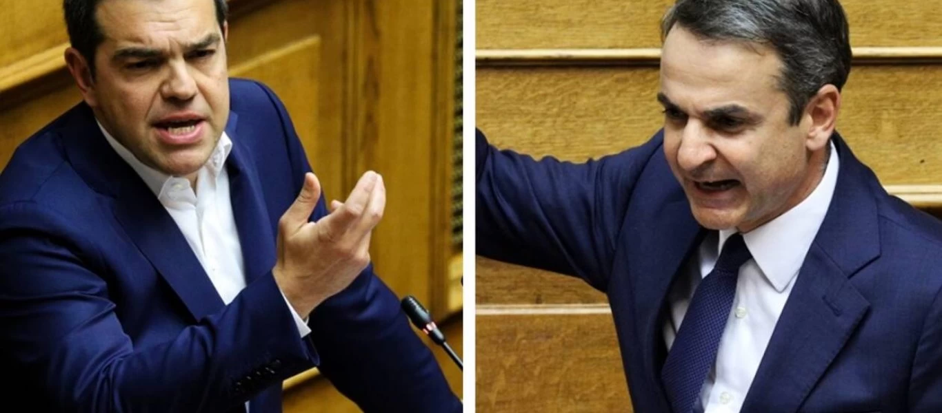«Άγρια» κόντρα Κ.Μητσοτάκη - Α.Τσίπρα: «Μία φορά ψεύτης για πάντα ψεύτης» - «Εσύ είσαι ψεύτης με περικεφαλαία»